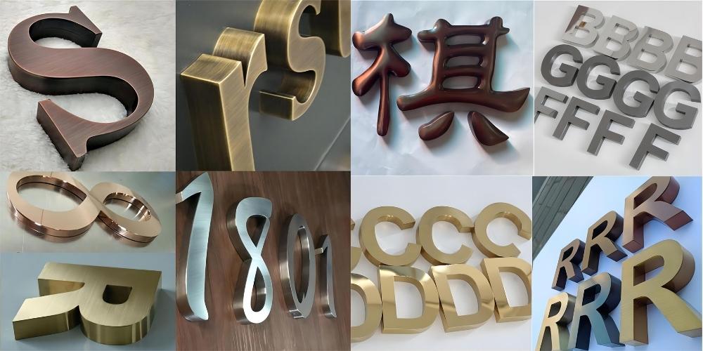 different welding material letters