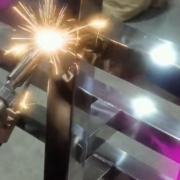Aluminum alloy tube pipe welding