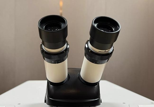 10× microscope viewing system