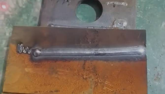 double wire feed test
