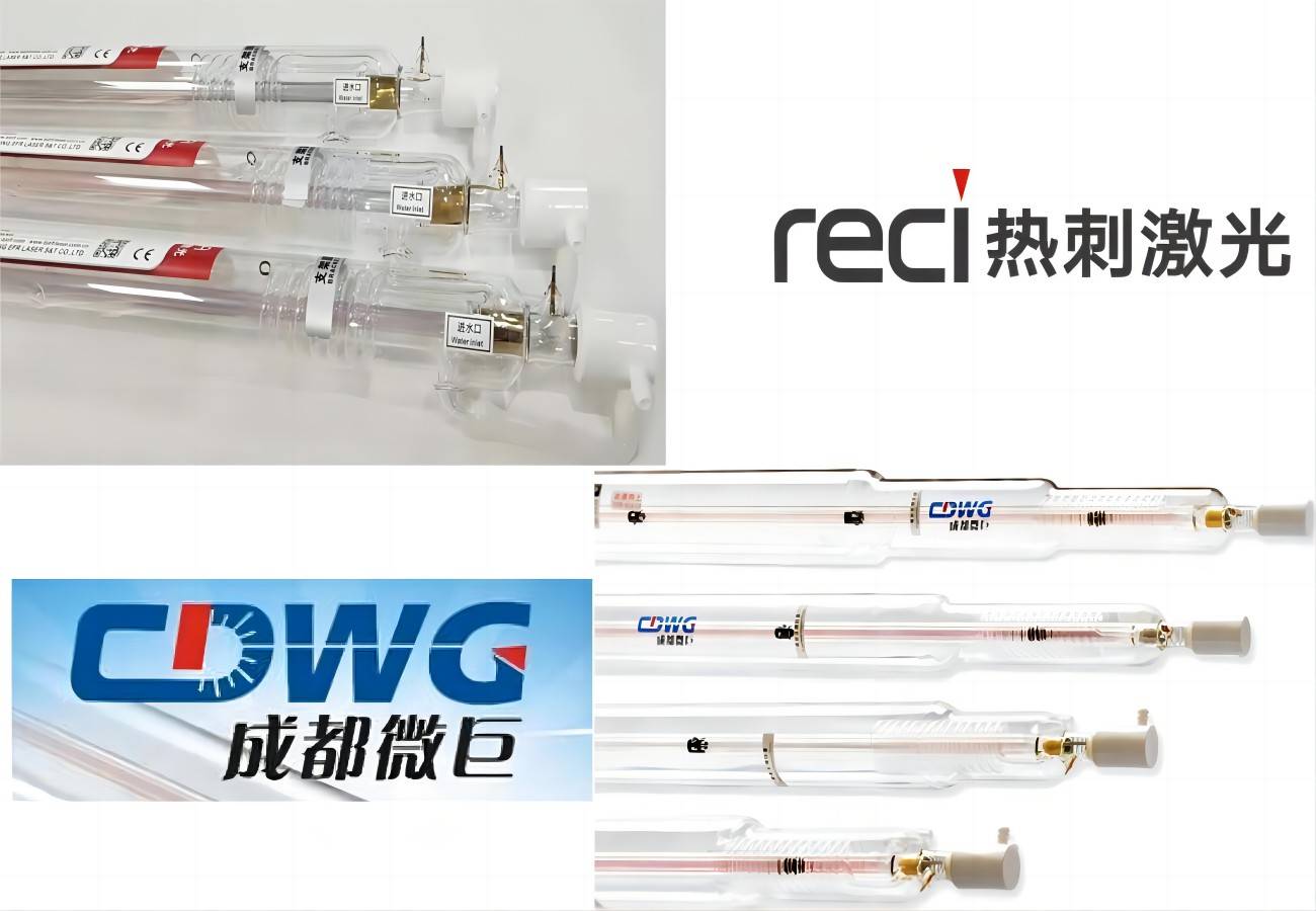 laser tubes for Co2 laser cutting machine